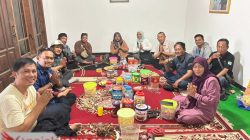 Halal Bihalal Pers Bersama kades Ketegan Bikin Sinergi Makin Solid