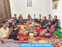 Halal Bihalal Pers Bersama kades Ketegan Bikin Sinergi Makin Solid