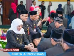 Pelantikan Kepala Sekolah Jatim 2026, Khofifah Tekankan Kepemimpinan Amanah