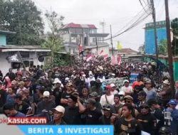 Ribuan Warga Long March Tolak Alih Fungsi Huta, DPRD Diminta Bertindak!