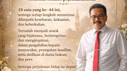 Momentum Ulang Tahun Anton Sujatmiko ke-44, Penuh Doa dan Harapan Mengalir.