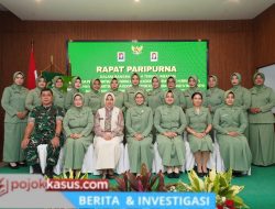 Sertijab Persit Korem 084 Surabaya Resmi Berganti Pimpinan