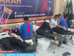 HBP ke-62, Rutan Bangil Gelar Donor Darah Peduli