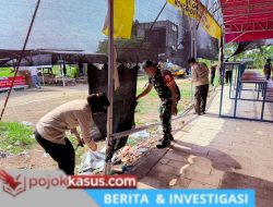 Tenda Mewah Sarang Judi Sabung Ayam Sedati, Dibakar Aparat!