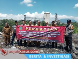 DLHK Sidoarjo Tutup Sementara TPA Liar Trompoasri