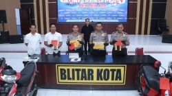 Polres Blitar Kota Ungkap Jaringan Curanmor Lintas Daerah, Amankan Dua Tersangka