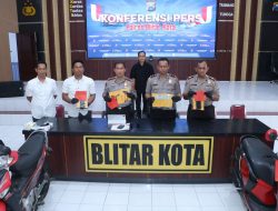 Polres Blitar Kota Ungkap Jaringan Curanmor Lintas Daerah, Amankan Dua Tersangka