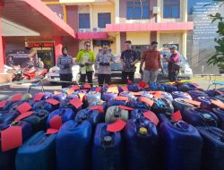 Polres Probolinggo Ungkap Penyalahgunaan BBM Bersubsidi, 7 Tersangka Diamankan