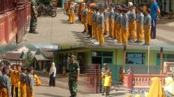 Disiplin Dimulai dari Sekolah, Babinsa Latih PBB