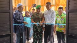 Dukung Pemenuhan Gizi, Dandim Resmikan Dapur SPPG Nguling