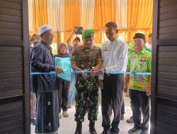 Dukung Pemenuhan Gizi, Dandim Resmikan Dapur SPPG Nguling