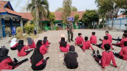 Disiplin Siswa SMP Torjun Dibentuk Babinsa Turun Tangan