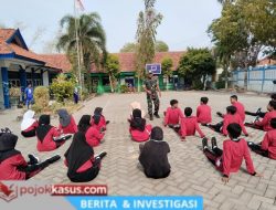 Disiplin Siswa SMP Torjun Dibentuk Babinsa Turun Tangan