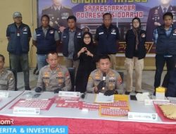 19 Kasus Narkoba Sidoarjo Terbongkar, 25 Tersangka Dibekuk di Waru