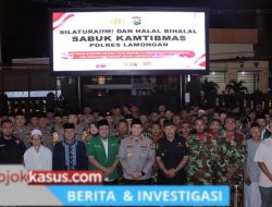 Polres Lamongan Sabuk Kamtibmas Pererat Silaturahmi Warga