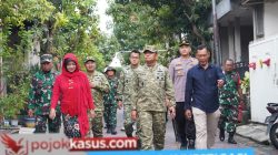 Danrem Kohir Blusukan Kampung Pancasila Sidoarjo Perkuat Persatuan