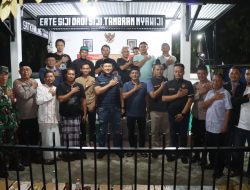 Polres Magetan Maksimalkan Satkamling, Ronda Malam Jaga Lingkungan