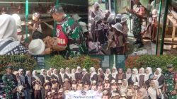 Seru dan Edukatif! Anak PAUD Widya Bunda Outing Class ke Koramil Sukorejo