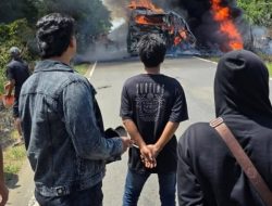 Tragedi Kecelakaan Maut Bus ALS Tangki Minyak