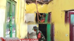 Kepedulian Nyata untuk Warga Terdampak Bencana, Bedah Rumah Muhibul Anam Wujud Pengabdian TNI kepada Rakyat