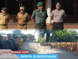 Perkuat Soliditas Wilayah, Danramil Bangil Hadiri Apel Sinergitas Tiga Pilar