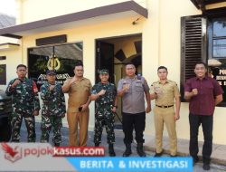 Dandim 0819/Pasuruan Bersama Pasi Intel Datangi Polsek Grati Terkait Kasus Curanmor
