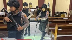 Polres Pasuruan Sterilisasi Gereja, Ibadah Kenaikan Isa Almasih Aman