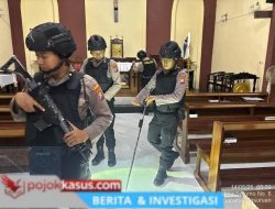 Polres Pasuruan Sterilisasi Gereja, Ibadah Kenaikan Isa Almasih Aman