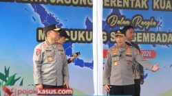 Polri Bersama Petani Jagung Tuban Bersiap Sambut Kehadiran Presiden RI pada Panen Raya