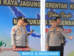 Polri Bersama Petani Jagung Tuban Bersiap Sambut Kehadiran Presiden RI pada Panen Raya