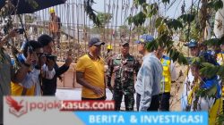 Kapten Inf Kariono Dampingi Kunjungan Menteri PUPR Tinjau Pembangunan Jembatan BOK Wedi