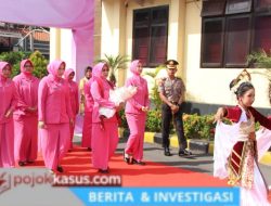 Ketua Bhayangkari Jatim Tinjau UMKM dan Serahkan Tali Asih di Polres Pasuruan