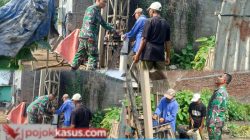 Danramil Rejoso Kawal Pengeboran Air Untuk Kesejahteraan Warga