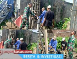 Danramil Rejoso Kawal Pengeboran Air Untuk Kesejahteraan Warga