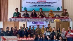 Sinergi Babinsa dan Warga Desa Ngadiwono Tekan Angka Stunting