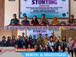 Sinergi Babinsa dan Warga Desa Ngadiwono Tekan Angka Stunting