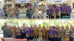 Koramil Bangil Bersama Puskesmas Edukasi Bahaya Penyakit Menular