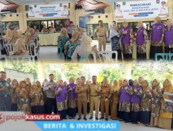 Koramil Bangil Bersama Puskesmas Edukasi Bahaya Penyakit Menular