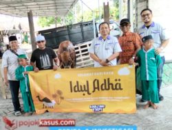 Masjid Baiturrahman Terima Hewan Kurban Perusahaan PIER