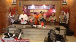 Tiga Kasus Kejahatan Jalanan Berhasil Diungkap Polres Pasuruan