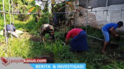 Karya Bhakti Babinsa Demi Kelancaran Aktivitas Warga