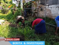 Karya Bhakti Babinsa Demi Kelancaran Aktivitas Warga