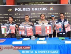 Polisi Gresik Bongkar Jaringan Sabu Madura Antar Kota