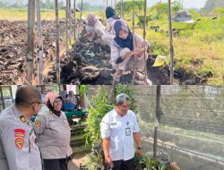 Dukung Program Ketahanan Pangan Presiden, Polres Pasuruan Bersama SMKN 1 Purwosari Kembangkan Budidaya Uwi Ungu