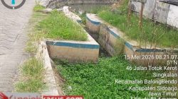 Irigasi Mangkrak Desa Singkalan Sidoarjo, Petani Gagal Panen