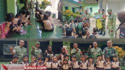Kenalkan Profesi TNI Sejak Dini, Koramil Purwosari Terima Kunjungan PAUD