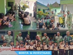 Kenalkan Profesi TNI Sejak Dini, Koramil Purwosari Terima Kunjungan PAUD