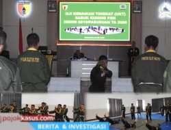 Prajurit Kodim Pasuruan Ikuti Ujian Pencak Silat Militer