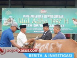 Idul Adha Korem Bhaskara Jaya Bikin Haru, 14 Hewan Kurban Dibagikan ke Warga