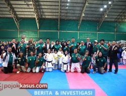 450 Atlet Karate Berebut Prestasi, Wabup Mimik Siapkan Generasi Juara